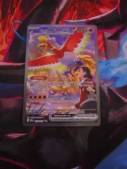 Pokemon TCG Ho-Oh EX Full Art Card 230/182 Destined Rivals - Image 1