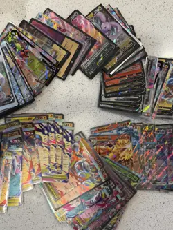 Pokemon TCG - 250 EX/V & Better Mixed Card Lot - Image 3