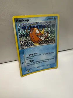Pokemon TCG Magikarp 64/107 EX Deoxys Stamped Reverse Holo Card MP - Image 3