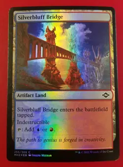 1x Silverbluff Bridge | FOIL | Modern Horizons 2 | MTG Magic Cards - Image 1
