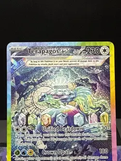 Pokemon Card Terapagos EX 170/142 Stellar Crown Special Illustration Rare NM - Image 2