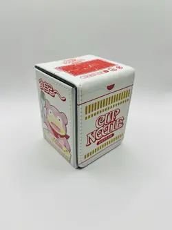 Pokemon Card Deck Box Ramen Cup Noodle Slowpoke TCG Fits 100 Cards - Image 1