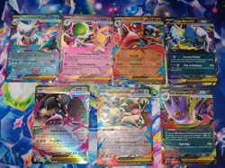 Pokemon TCG - Mega Evolution EX Double Rare Lot - 7 Card Lot - - Image 1