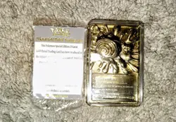 Pokemon Burger King 23K Gold Plated Poliwhirl Promo Card. Vintage 1999 Rare. - Image 3