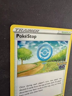 PokeStop Trainer 068/078 Pokemon Go Uncommon Pokemon Card NM English - Image 3