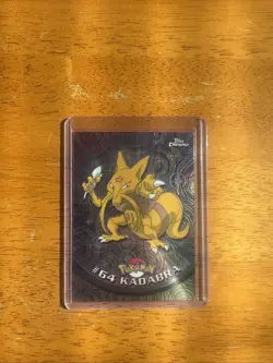 2000 Pokemon Card - Topps Chrome - Kadabra #64 - TV Animation Series - Image 1