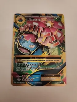 Pokemon Card M Venusaur EX Mega 100/108 Evolutions XY - Image 1