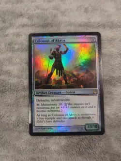 *Foil* Colossus of Akros Theros Magic: The Gathering Rare Card - Image 1