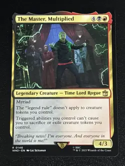 MTG Universes Beyond: Doctor Who The Master, Multiplied 0146 NM Rare - Image 1