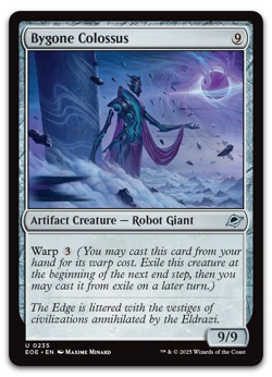 FOIL Bygone Colossus #235 Edge of Eternities EOE Magic MTG - Image 1