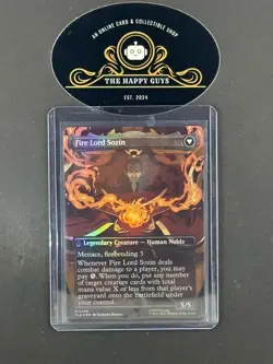 MTG The Rise of Sozin (Borderless Foil) #356 Avatar: The Last Airbender - Image 2