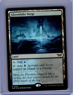 Gloomlake Verge R Duskmourn: House of Horror 260 NM - Image 1