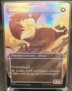 MTG - Avatar:The Last Airbender - The Legend Of Roku/Avatar Roku Borderless Foil - Image 2