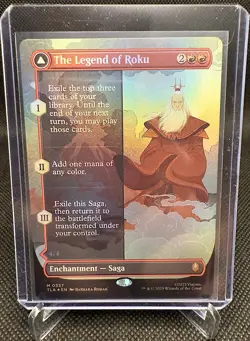 MTG - Avatar:The Last Airbender - The Legend Of Roku/Avatar Roku Borderless Foil - Image 3