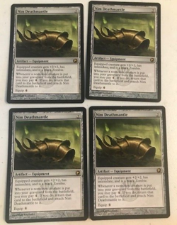 Magic the Gathering Nim Deathmantle X 4 Scars of Mirrodin Regular - Image 1