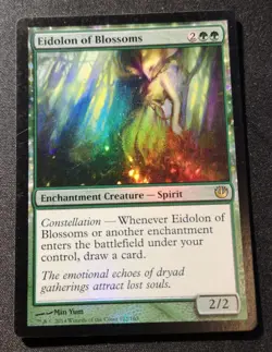 Eidolon Of Blossoms - Foil - Journey Into Nyx - MTG - EN - LP - 122/165 - Image 1