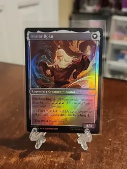 The Legend of Roku Mythic FOIL - MTG Avatar: The Last Airbender TLA - Image 2