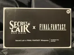 MTG Secret Lair Final Fantasy Weapons Rainbow Foil Edition SLD Series - Image 1