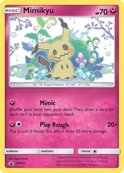 Mimikyu SM163 Sm Holo for sale online - Image 3