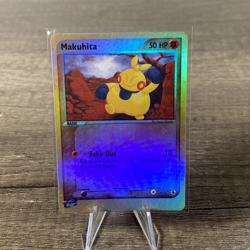 Makuhita 58/109 Reverse Holo Common Ruby & Sapphire Pokemon TCG NM - Image 1