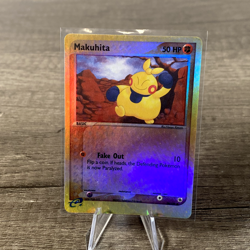 Makuhita 58/109 Reverse Holo Common Ruby & Sapphire Pokemon TCG NM - Image 2