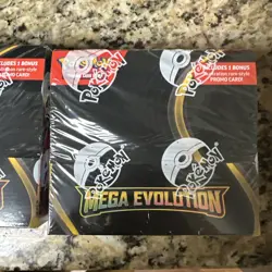 2 Brand New Factory Sealed Pokemon Mega Evolutions Enhanced Booster Boxes - Image 3