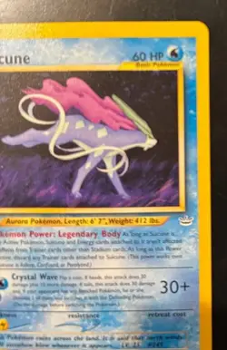 2001 Pokemon TCG Suicune 27/64 Neo Revelation Regular Ungraded - Image 4