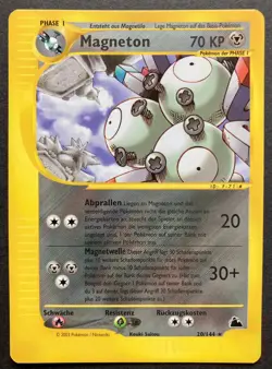💥 Pokemon Skyridge * Magneton * 20/144 💥 Deutsch ~ Excellent! - Image 1