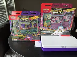 Pokemon Set of 2 Gengar and Diancie ex Mega Battle Deck Sealed - Image 1