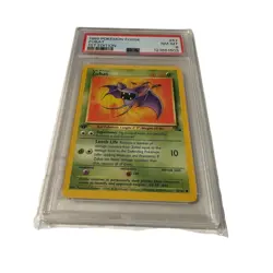 1999 PSA 8 Pokemon Fossil Zubat #57 1st Edition Graded - Image 1