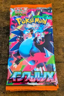 Pokemon MEGA Evolution Inferno X Lot Of 4 packs 2025 NEW Japanese - Image 1