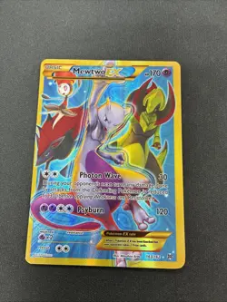 Pokemon TCG - Mewtwo EX (163 Secret Full Art) - XY - BREAKthrough (BKT) LP - Image 1