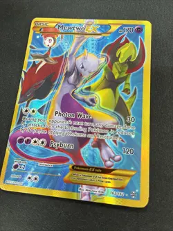 Pokemon TCG - Mewtwo EX (163 Secret Full Art) - XY - BREAKthrough (BKT) LP - Image 4