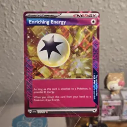Enriching Energy Holo ACE SPEC Rare #191/191 Pokemon Surging Sparks - Image 1