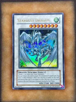 Yugioh Stardust Dragon TDGS-EN040 Ultra Rare NM - Image 1