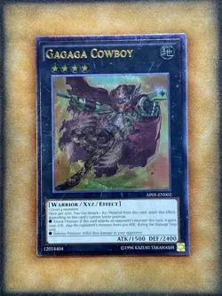 Yugioh Gagaga Cowboy AP05-EN002 Ultimate Rare VLP - Image 1
