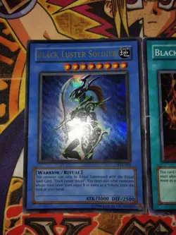 Ritual & Black Luster Soldier sye-024/025 Unltd Ed (LP/HP) Ultra/Super Yu-Gi-Oh! - Image 2