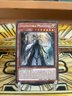 Yugioh Dogmatika Maximus Secret Rare ROTD-DE009 - Image 1