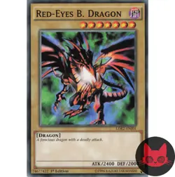 Yugioh Red-Eyes Black Dragon LDK2-ENJ01 Common 1st Edition NM - Image 1