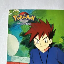 Pokemon - TV Animation Edition - Topps - TV8 Gary Oak Card - Image 2