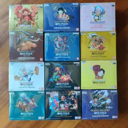 One Piece Card Game From OP 01 To OP 10 + PRB 01 + EB 01 12x Box Sealed Eng Mint - Image 1