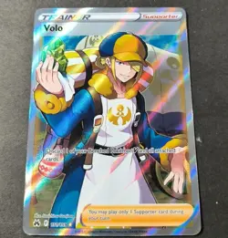 Pokemon Crown Zenith Volo Full Art Holo Trainer Card 151/159 NM - Image 1