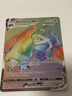 Metagross VMAX 208/198 - Chilling Reign - Secret Rare Pokemon Card - NM - Image 4