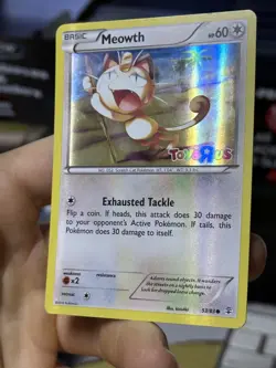 Meowth 53/83 Toys R Us Promo Generations 2016 Holo Pokemon Card TCG - Image 4