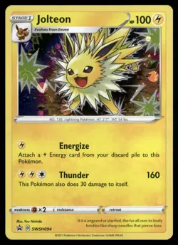 Jolteon - SWSH: Sword & Shield Promo Cards SWSH094 Pokemon TCG - Image 1