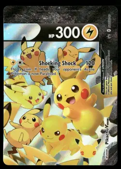 Pikachu V-Union - Promo SWSH: Sword & Shield Promo Cards SWSH140 NM Pokemon TCG - Image 1