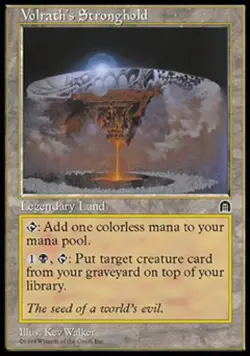 Volrath's Stronghold - Medium Play MTG Stronghold - Image 1