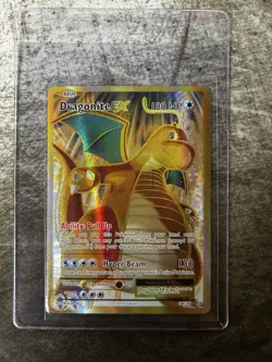 Pokemon TCG Dragonite-EX Evolutions Full Art Holo Card 106/108 Ultra Rare - Image 1