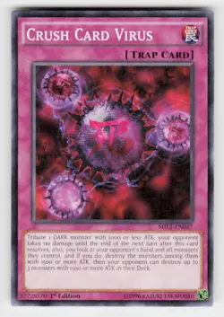 Millennium Pack #MIL1-EN047 Crush Card Virus - Image 1