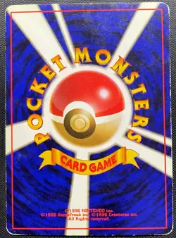 Kingler No.099 Non Holo Pokemon Card Japanese Played Fossil Old Back - Image 3